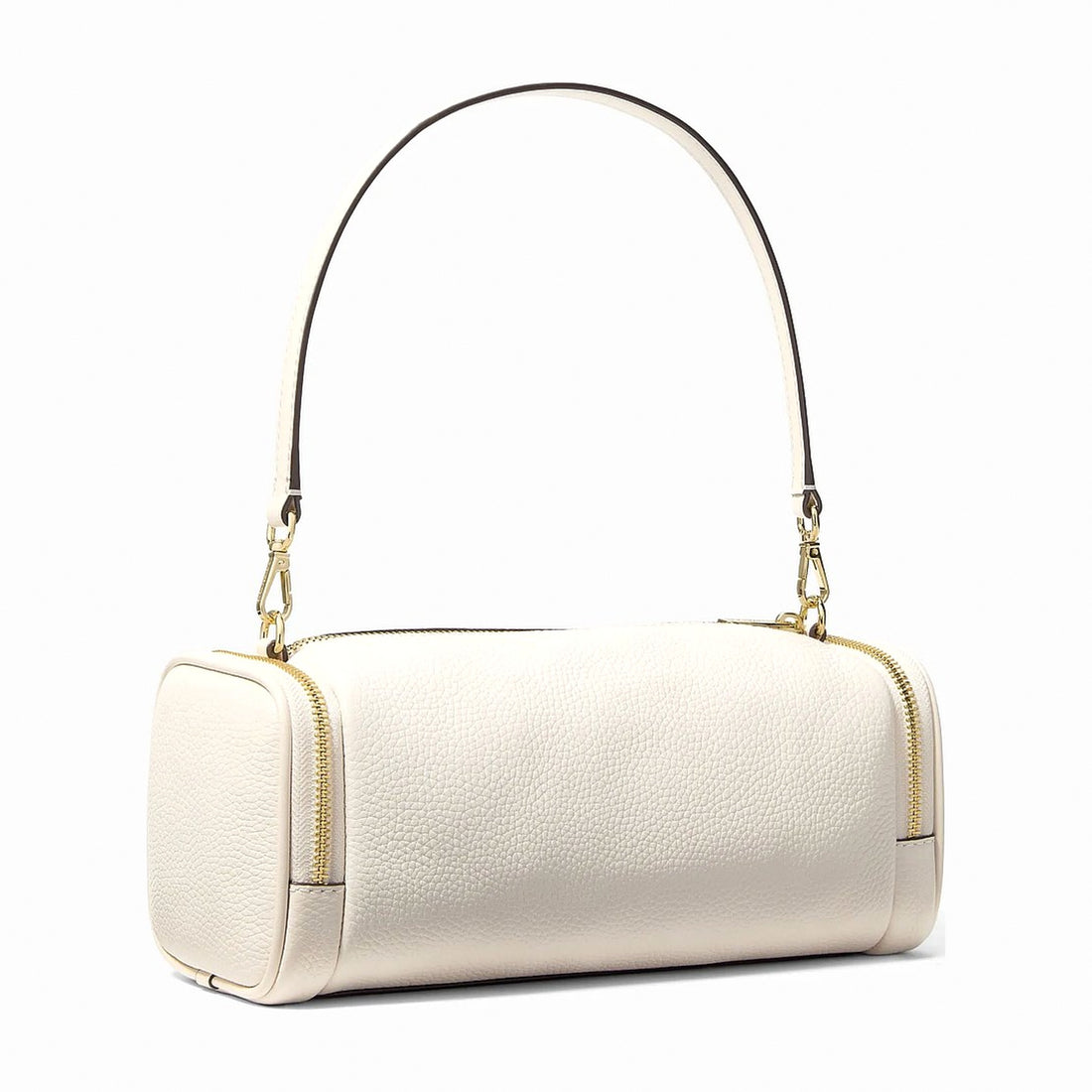 Michael Kors Jet Set Travel Small Pebbled Leather Convertible Crossbody Bag - LT CREAM
