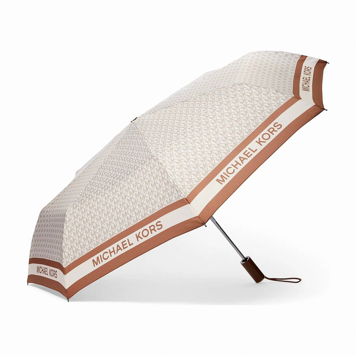Michael Kors Logo Umbrella - VANILLA