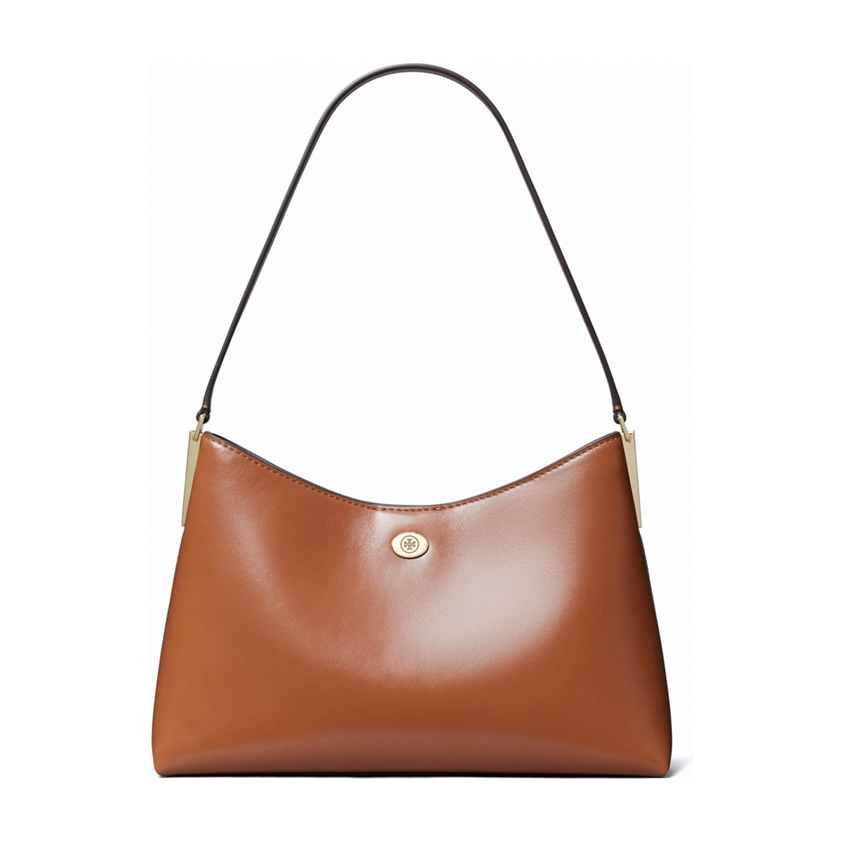 Tory Burch Small Robinson Shoulder Bag - Aged Tan