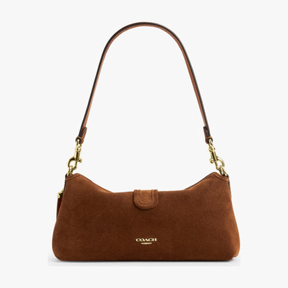 Coach Abbie Shoulder Bag - Gold/Warm Brown