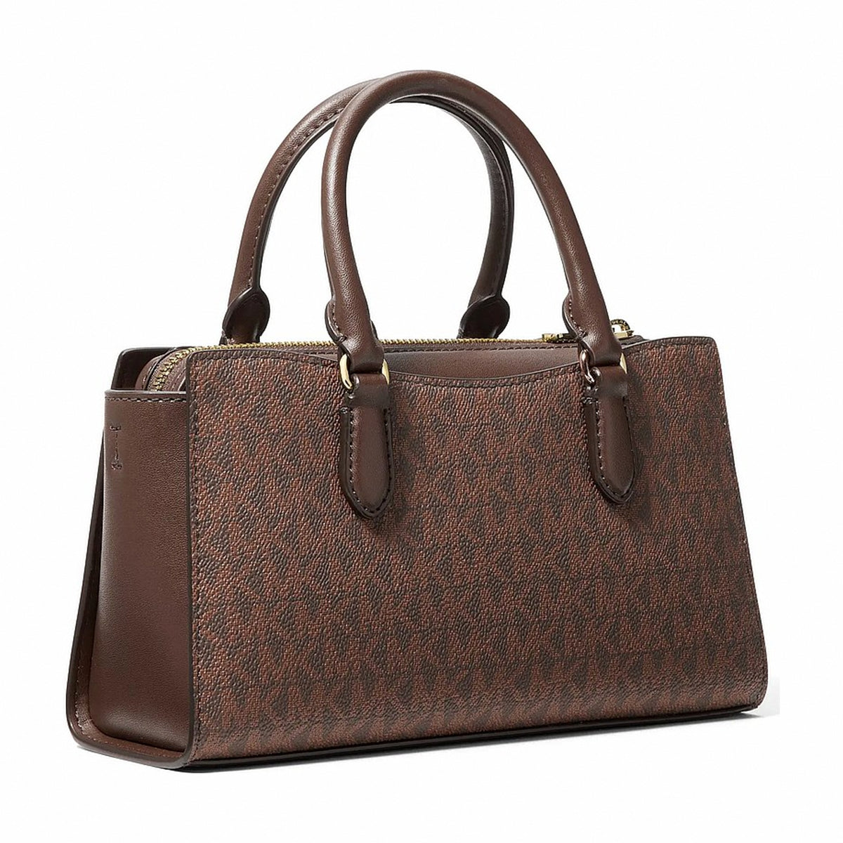 Michael Kors Arden Small Signature Logo Messenger Bag - NUTMEG