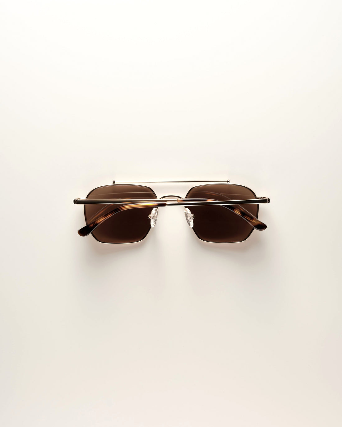 VEHLA Bowie Sunglasses - Gold/Choc