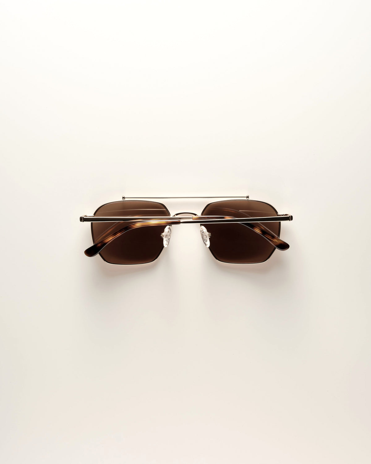 VEHLA Bowie Sunglasses - Gold/Choc