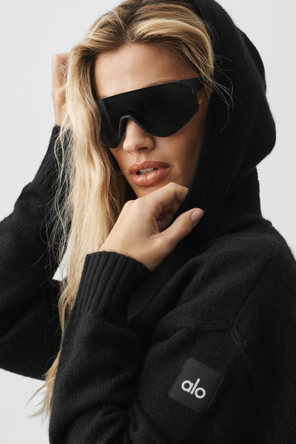 Alo Yoga Wool Cashmere New Class Hoodie - Black