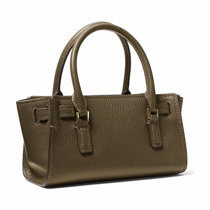 Michael Kors Hamilton Extra-Small Leather Crossbody Bag - LODEN