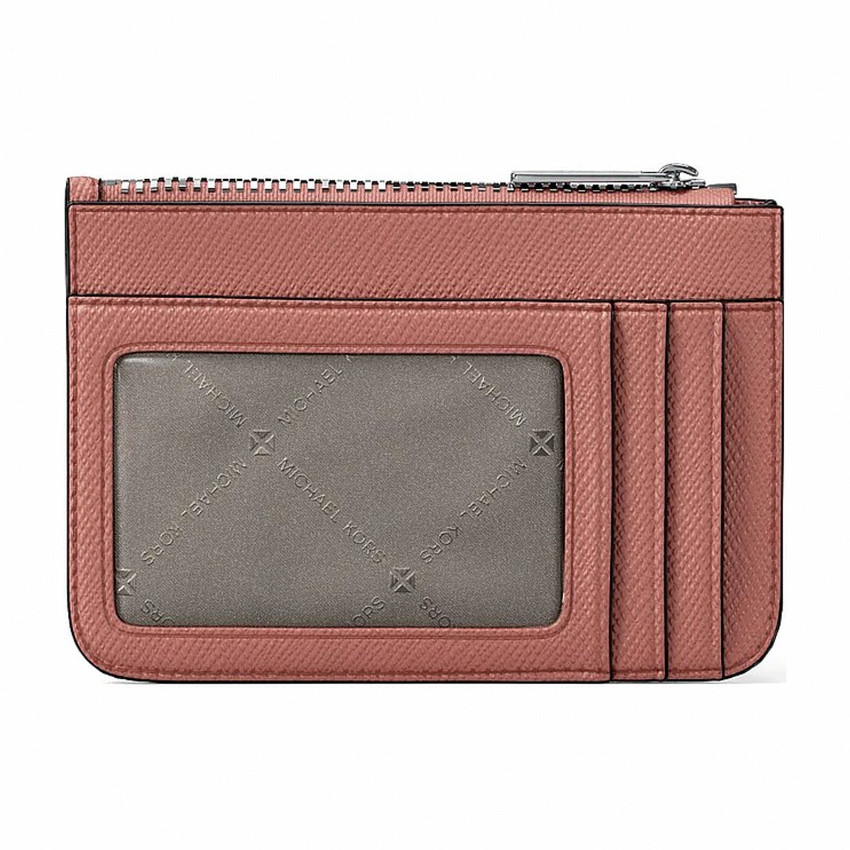Michael Kors Jet Set Saffiano Leather Coin Purse - SUNSET ROSE