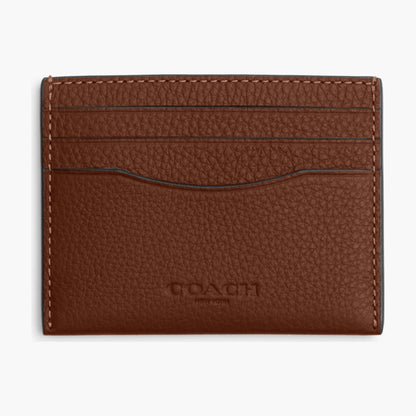 Coach Slim ID Card Case - Saddle