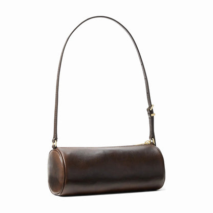 Michael Kors Ashton Small Burnished Pochette - CHOCOLATE