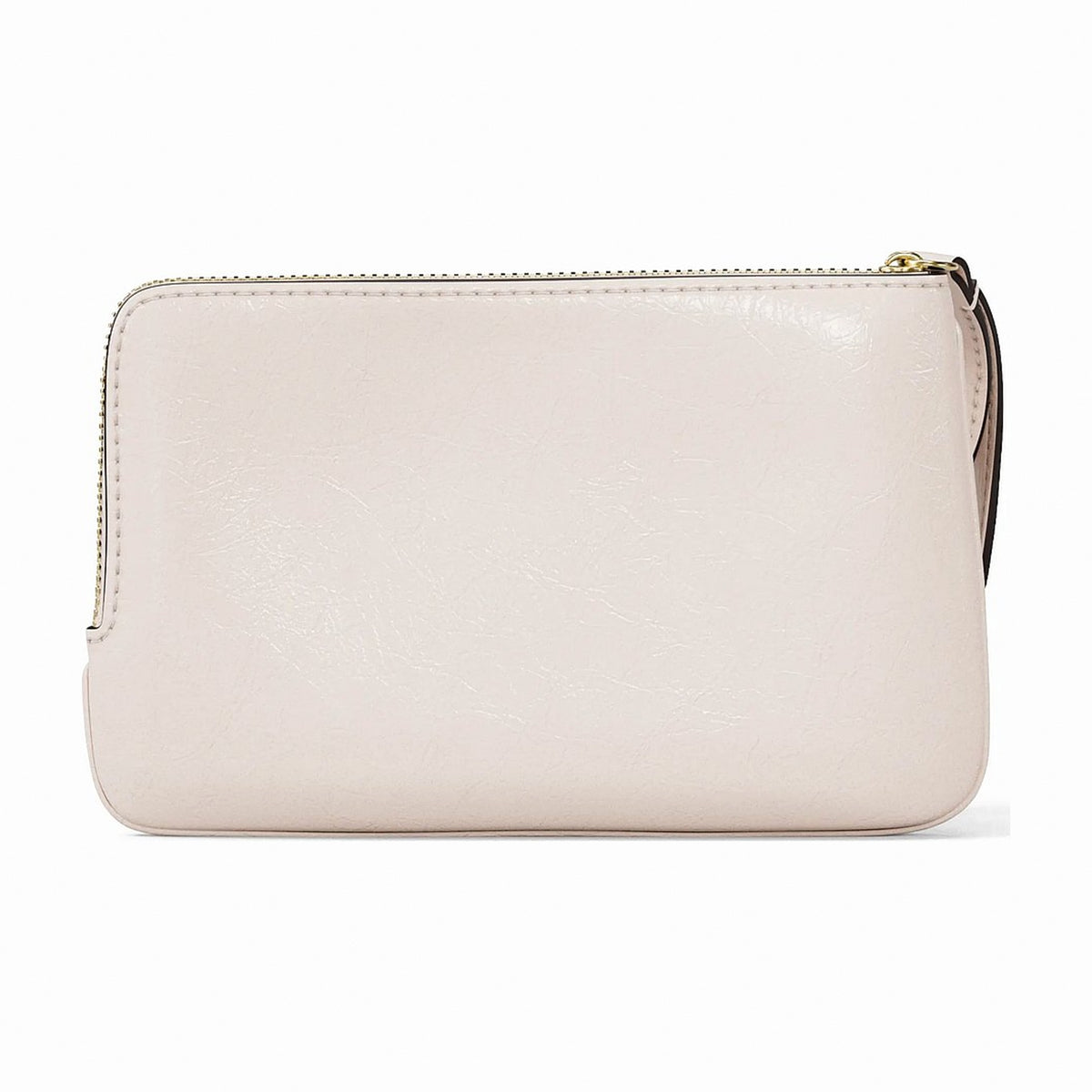 Michael Kors Jet Set Travel Small Crackled Wristlet - LT CREAM
