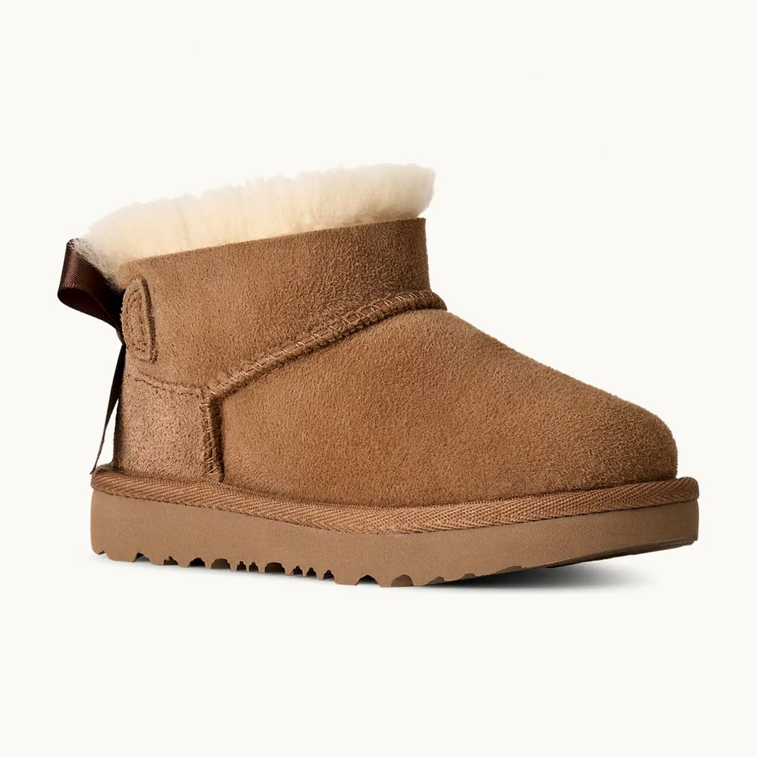 UGG Ultra Mini Bailey Bow - Chestnut