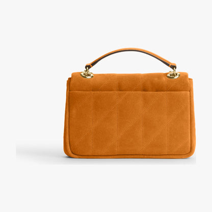 Coach Elodie Crossbody Bag 18 With Quilting - Gold/Marigold