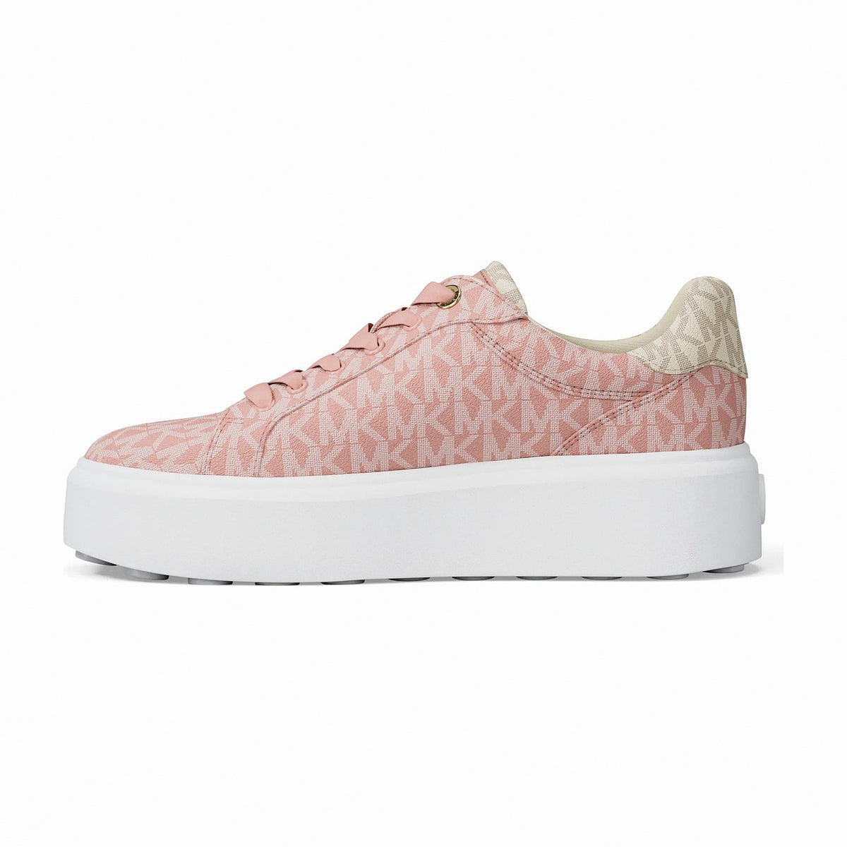 Michael Kors Romey Two-Tone Logo Platform Sneaker - POWDER BLUSH
