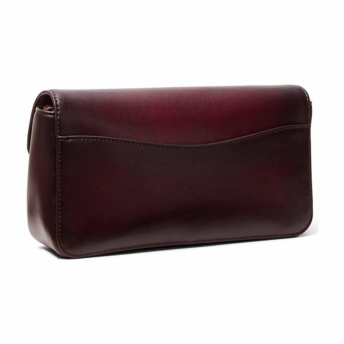 Michael Kors Kacey Medium Burnished Shoulder Bag - MAROON
