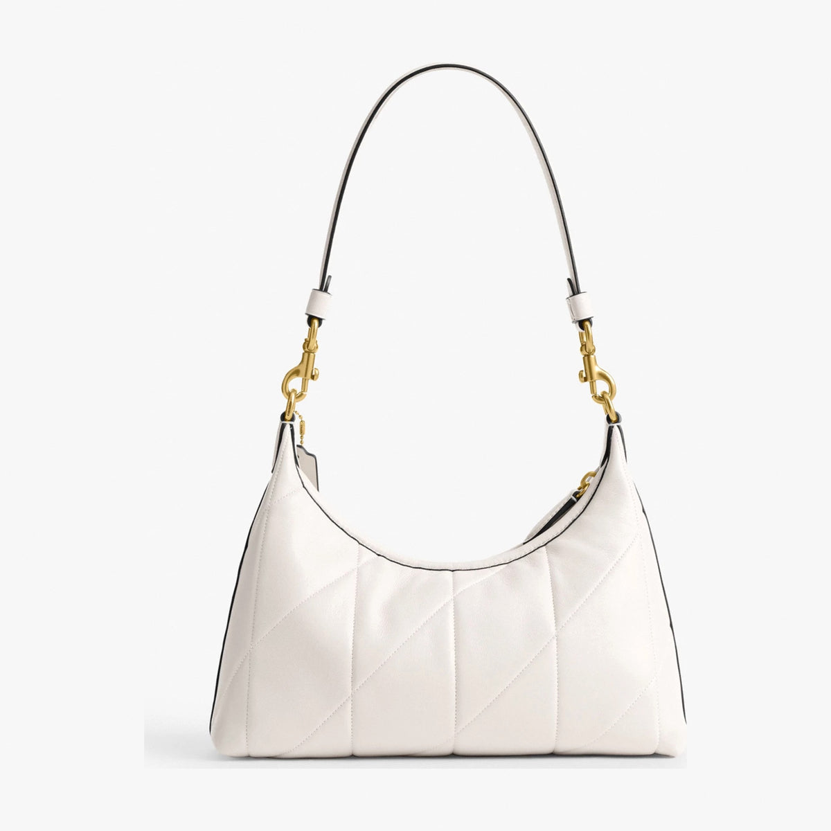 Coach Juliet Shoulder Bag 25 With Quilting - Brass/Chalk