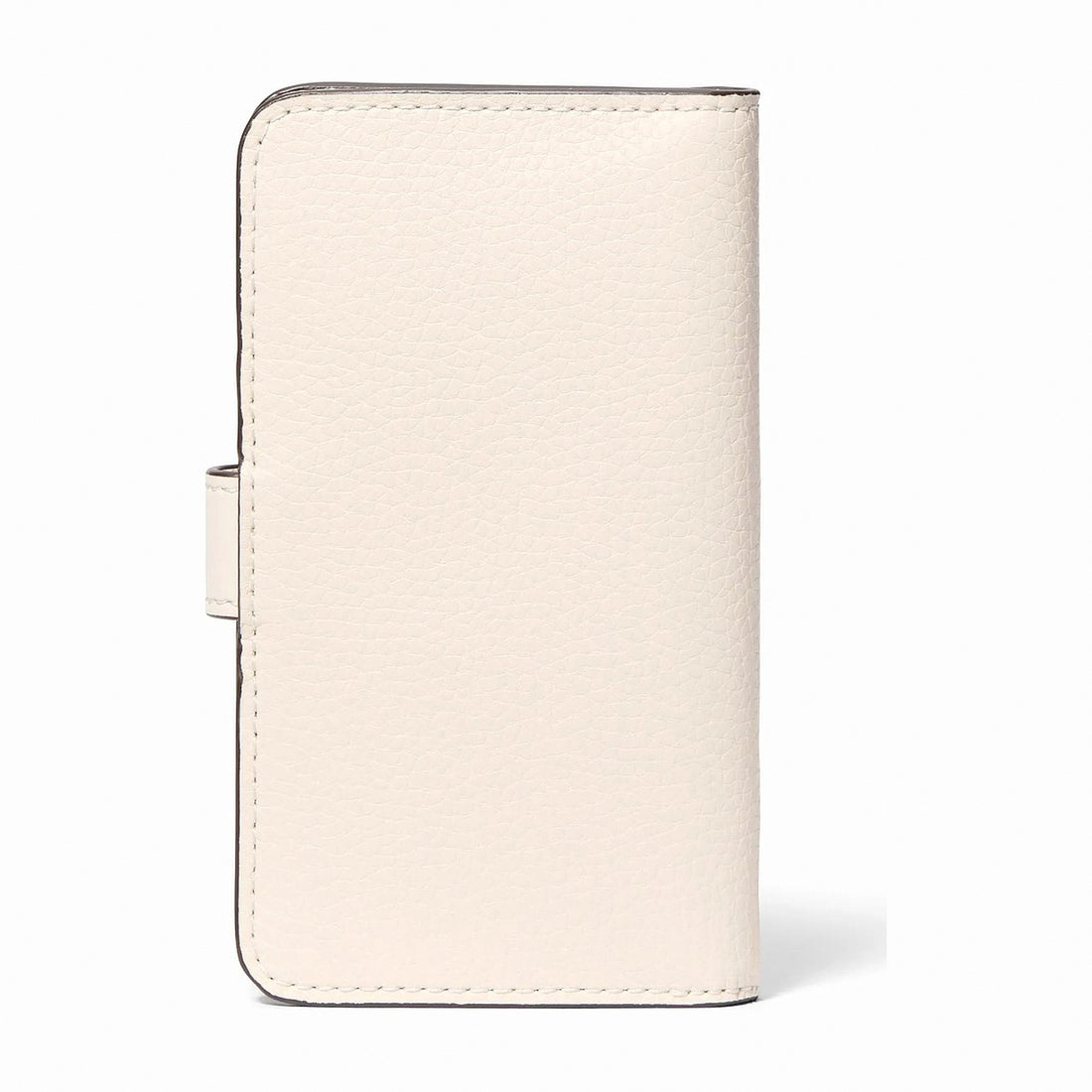 Michael Kors Jet Set Travel Medium Pebbled Leather Billfold Wallet - LT CREAM