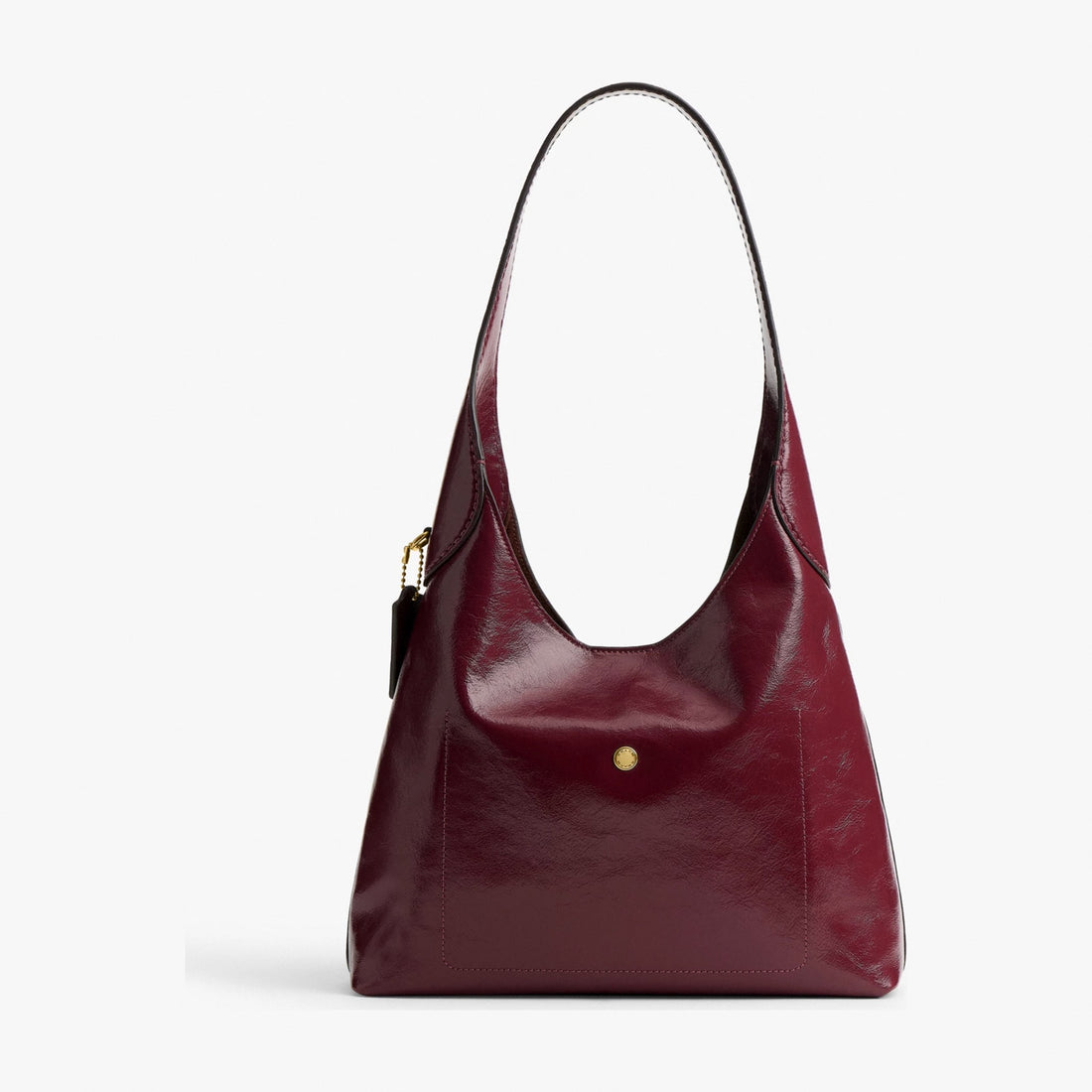 Coach Brooklyn Shoulder Bag 28 - Brass/Dark Cherry