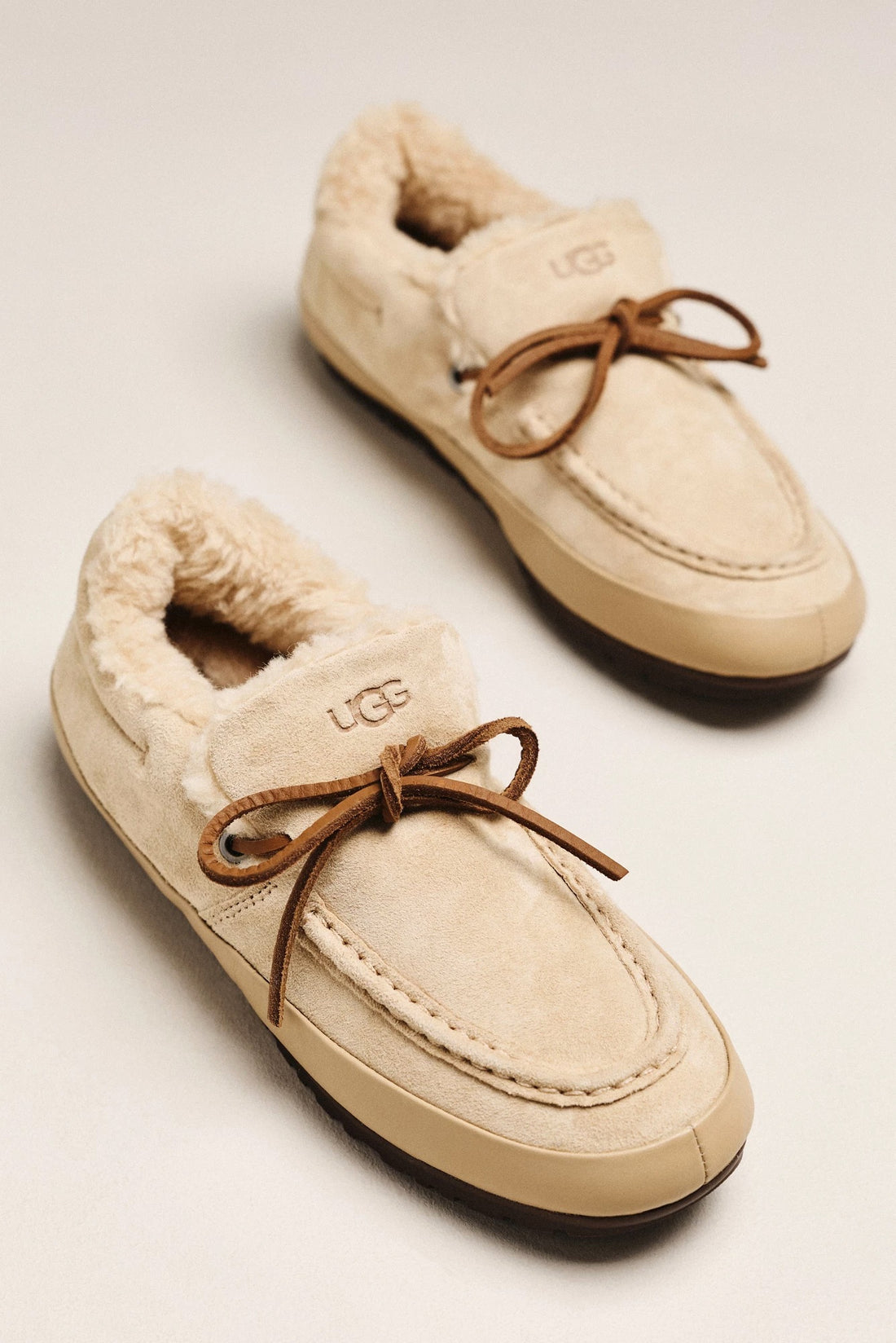 UGG Quill Slip-on Moccasins - Mustard Seed