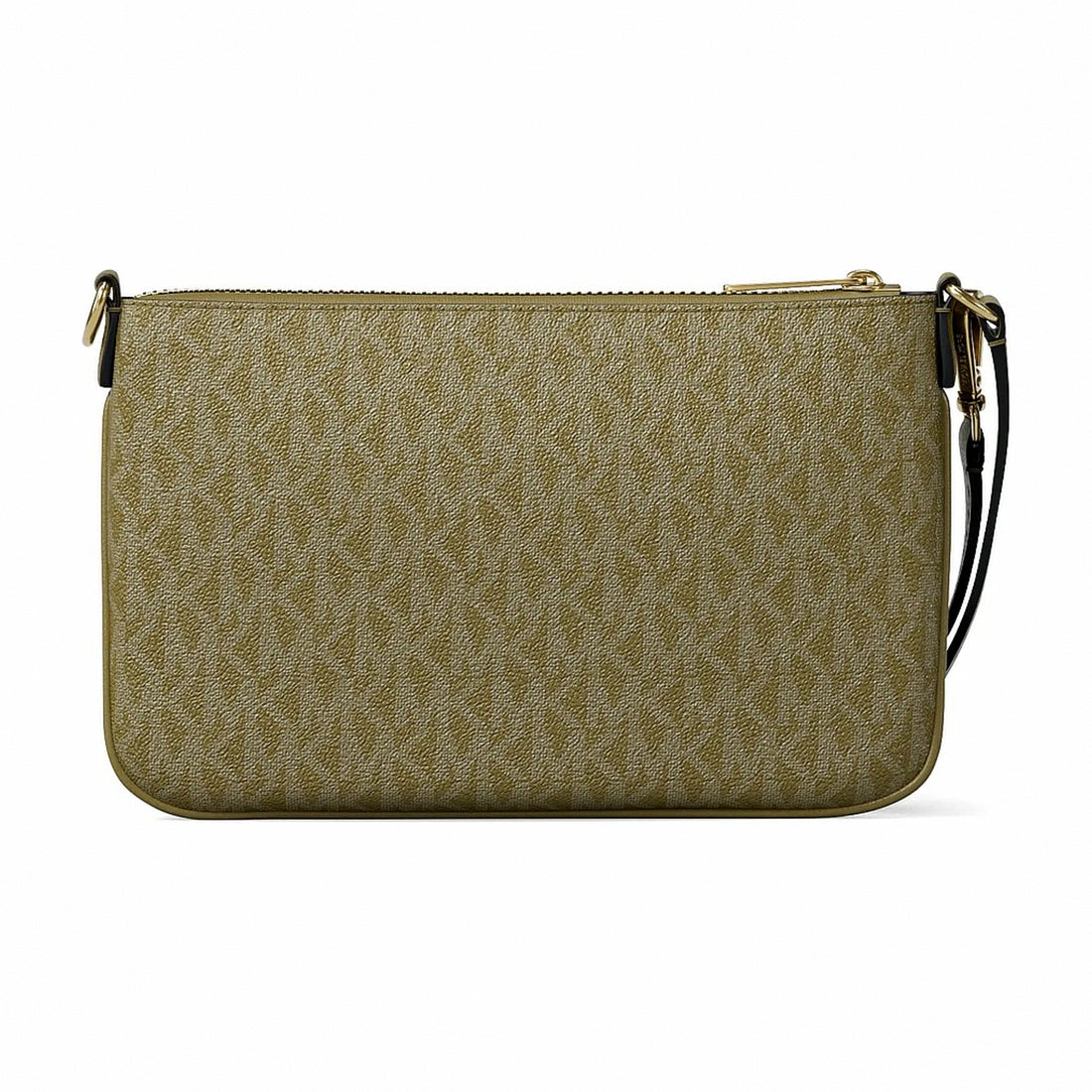 Michael Kors Jet Set Small Signature Logo Convertible Wristlet - OREGANO