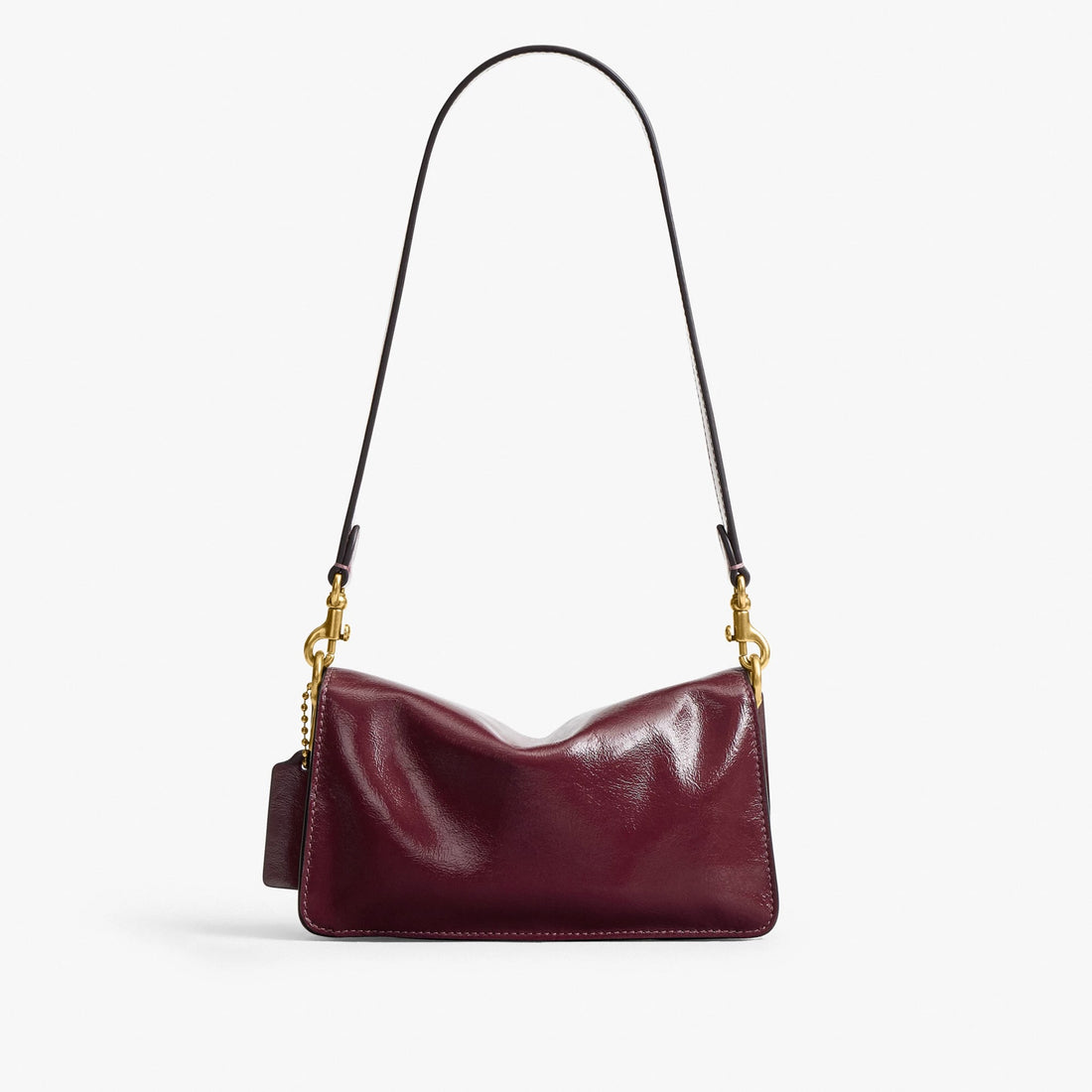 Coach Tabby Shoulder Bag 20 - Brass/Dark Cherry