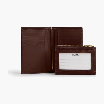 Coach 2-In-1 Wallet - Gold/Maple