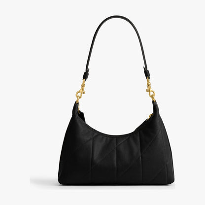 Coach Juliet Shoulder Bag 25 With Quilting - Brass/Black