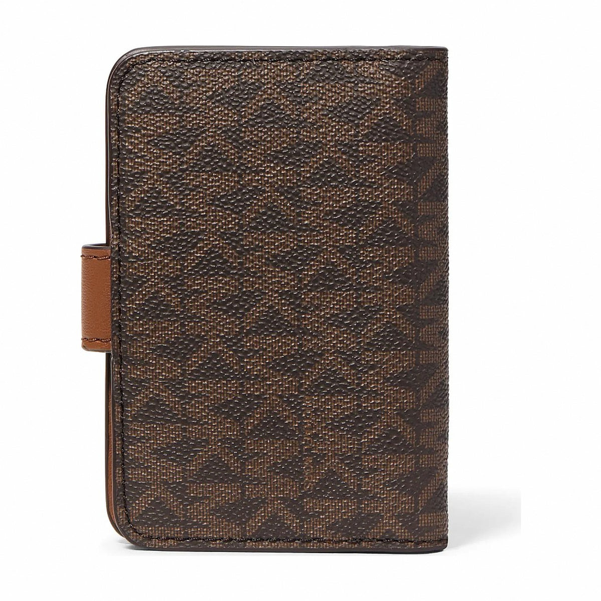 Michael Kors Jet Set Travel Small Signature Logo Billfold Wallet - BROWN