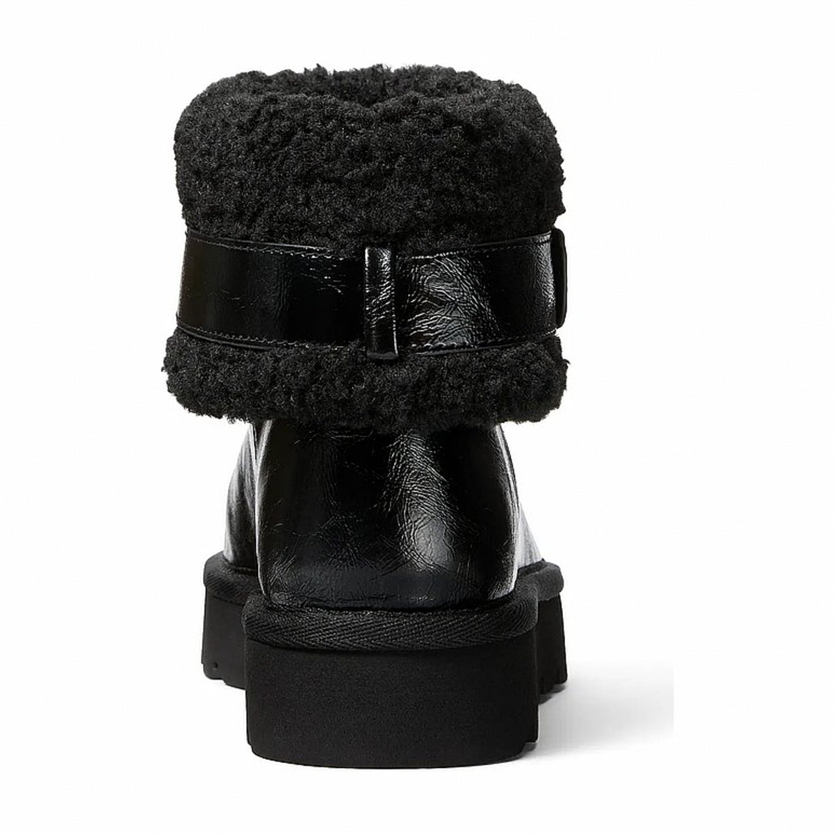Michael Kors Winnie Faux Shearling Boot - BLACK