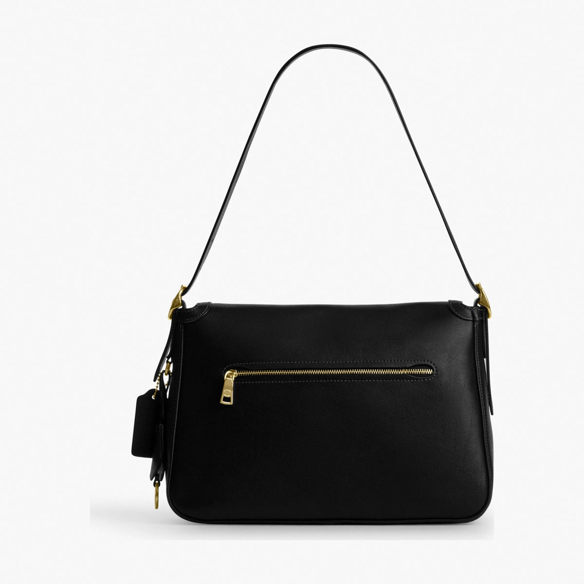 Coach Etta Flap Bag - Gold/Black