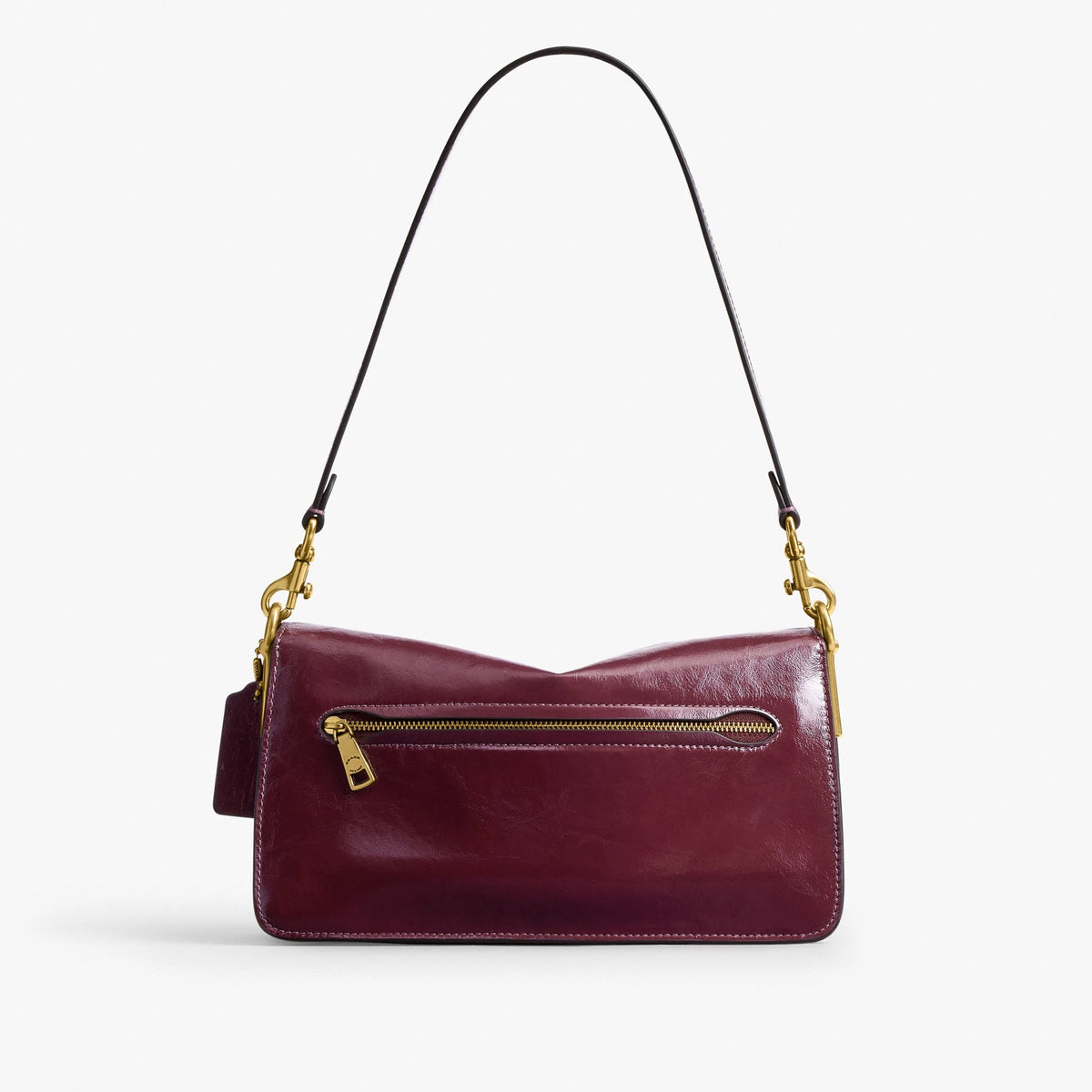 Coach Tabby Shoulder Bag 26 - Brass/Dark Cherry