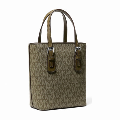 Michael Kors Voyager Extra-Small Signature Logo Convertible Crossbody Bag - OLIVE