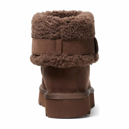 Michael Kors Winnie Faux Shearling Boot - NUTMEG