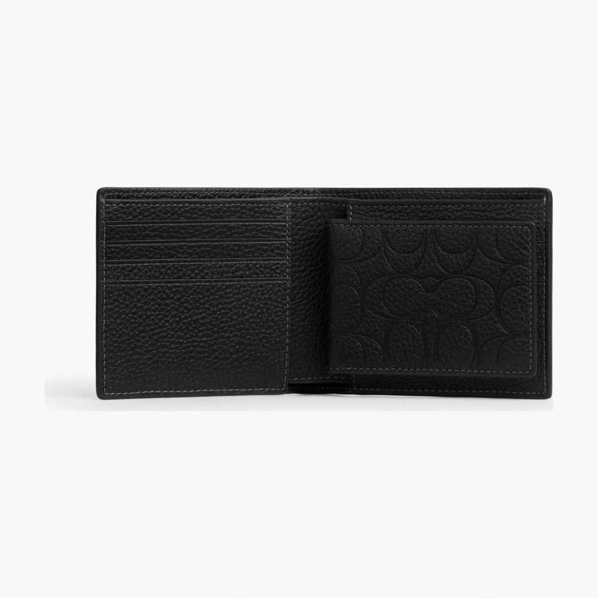 Coach 3-In-1 Wallet In Signature Leather - Black