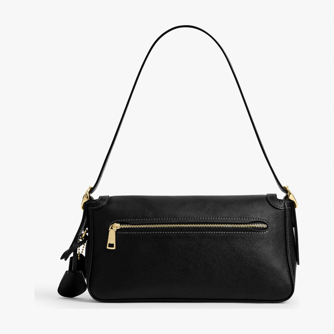 Coach Etta Small Flap Shoulder Bag - Gold/Black