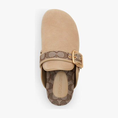 Coach Archival Buckle Clog - Oat
