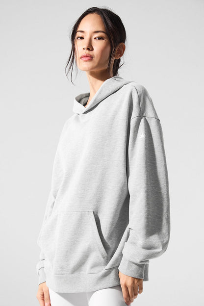 Alo Yoga Chill Hoodie - Athletic Heather Grey