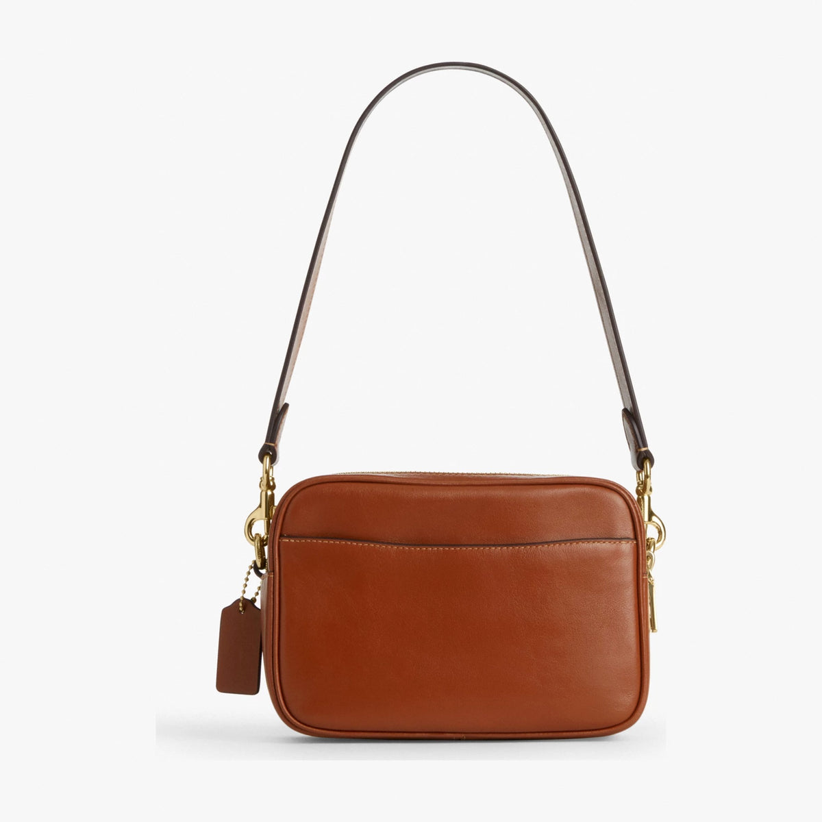 Coach Mini Carey Crossbody Bag - Gold/Cinnamon
