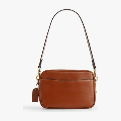 Coach Mini Carey Crossbody Bag - Gold/Cinnamon