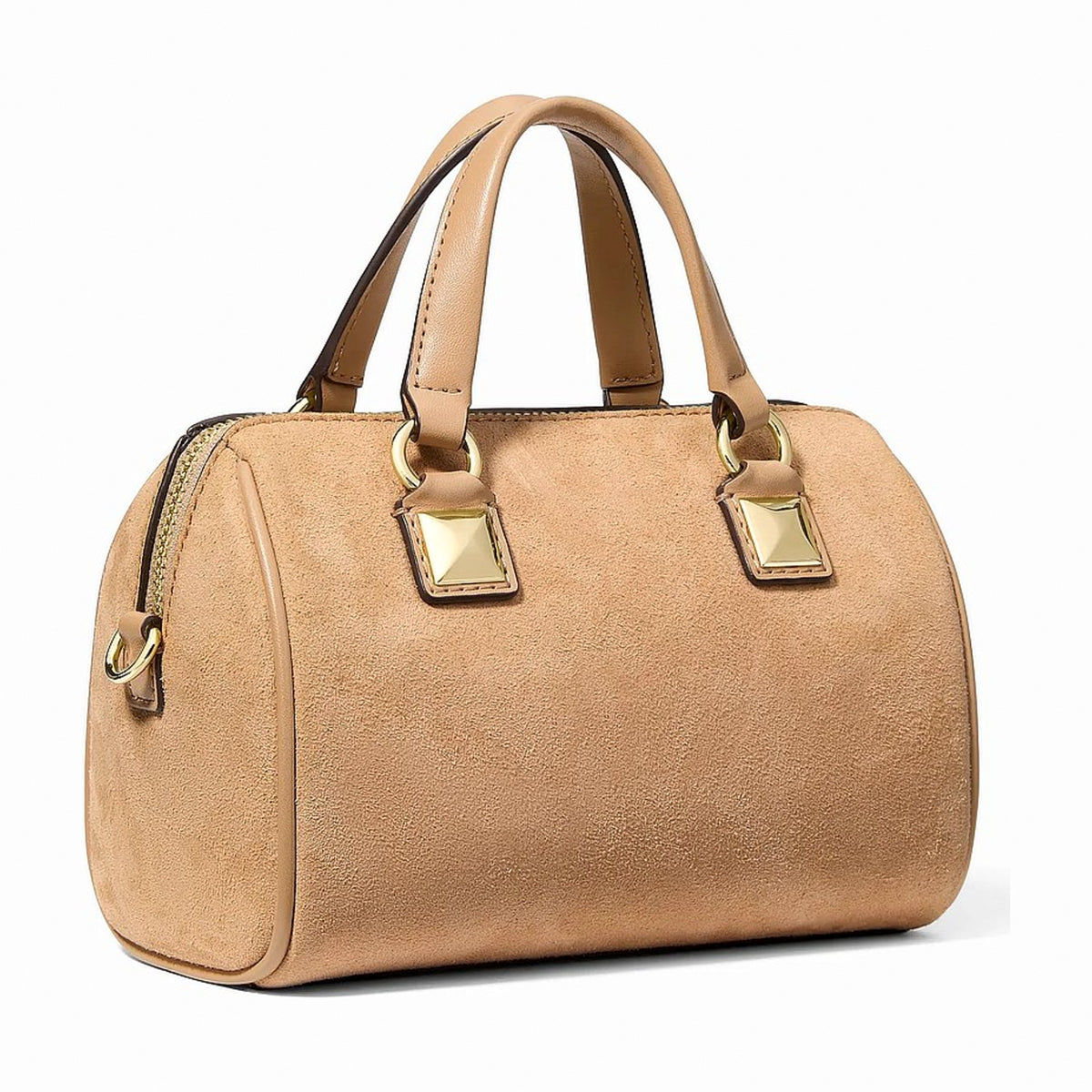 Michael Kors Grayson Small Duffel Crossbody Bag - CAMEL