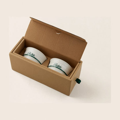 Ralph Lauren Home Ralph’s Coffee Ice Cream Bowl Gift Set - White/Green