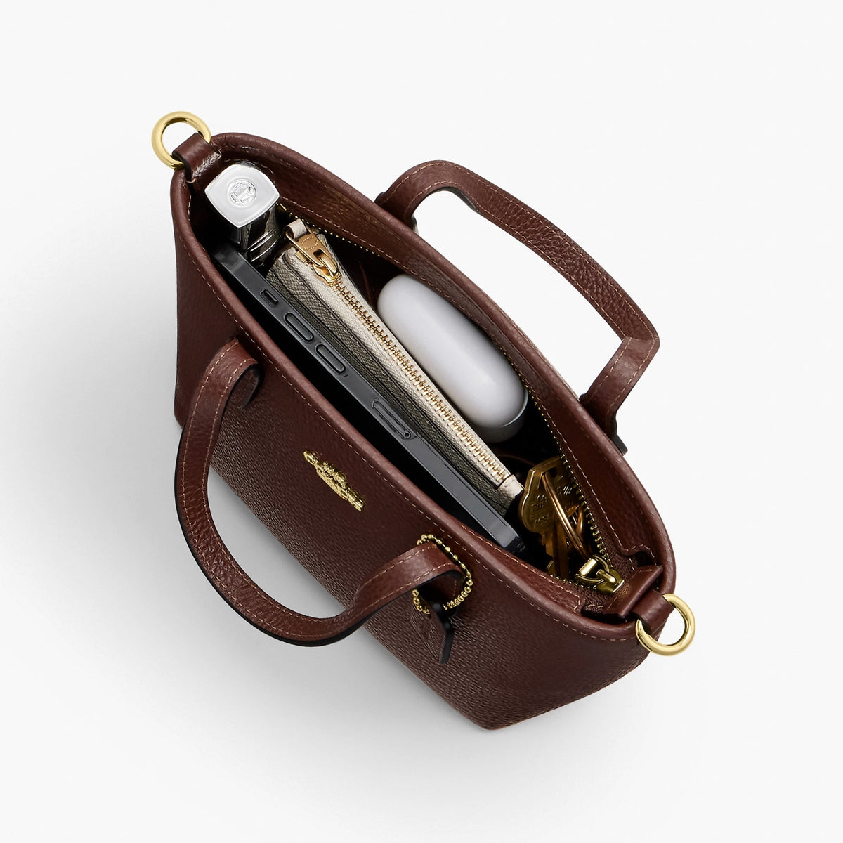 Coach City Mini Tote Bag - Gold/Maple