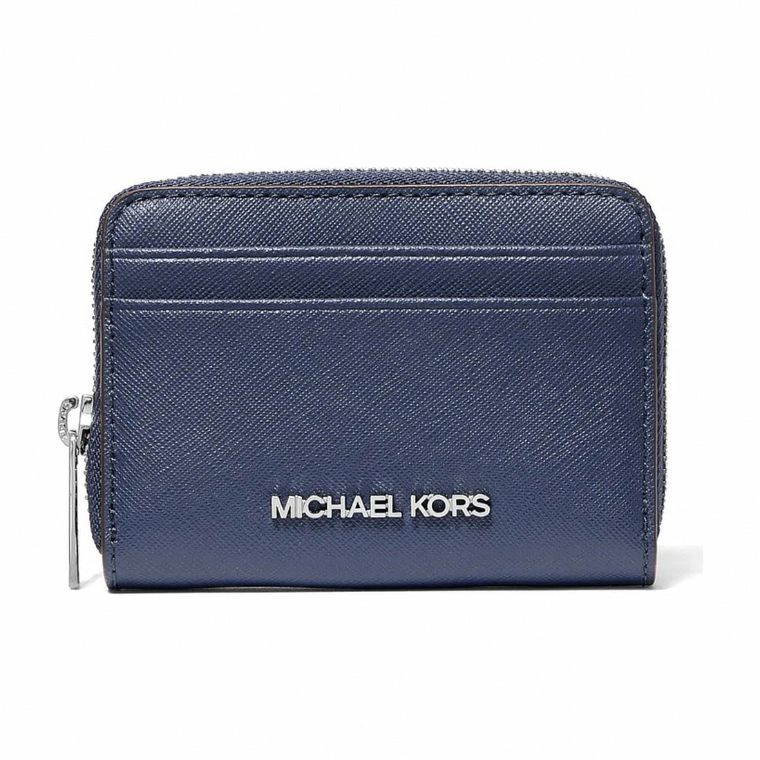 Michael Kors Jet Set Travel Medium Saffiano Leather Wallet - NAVY