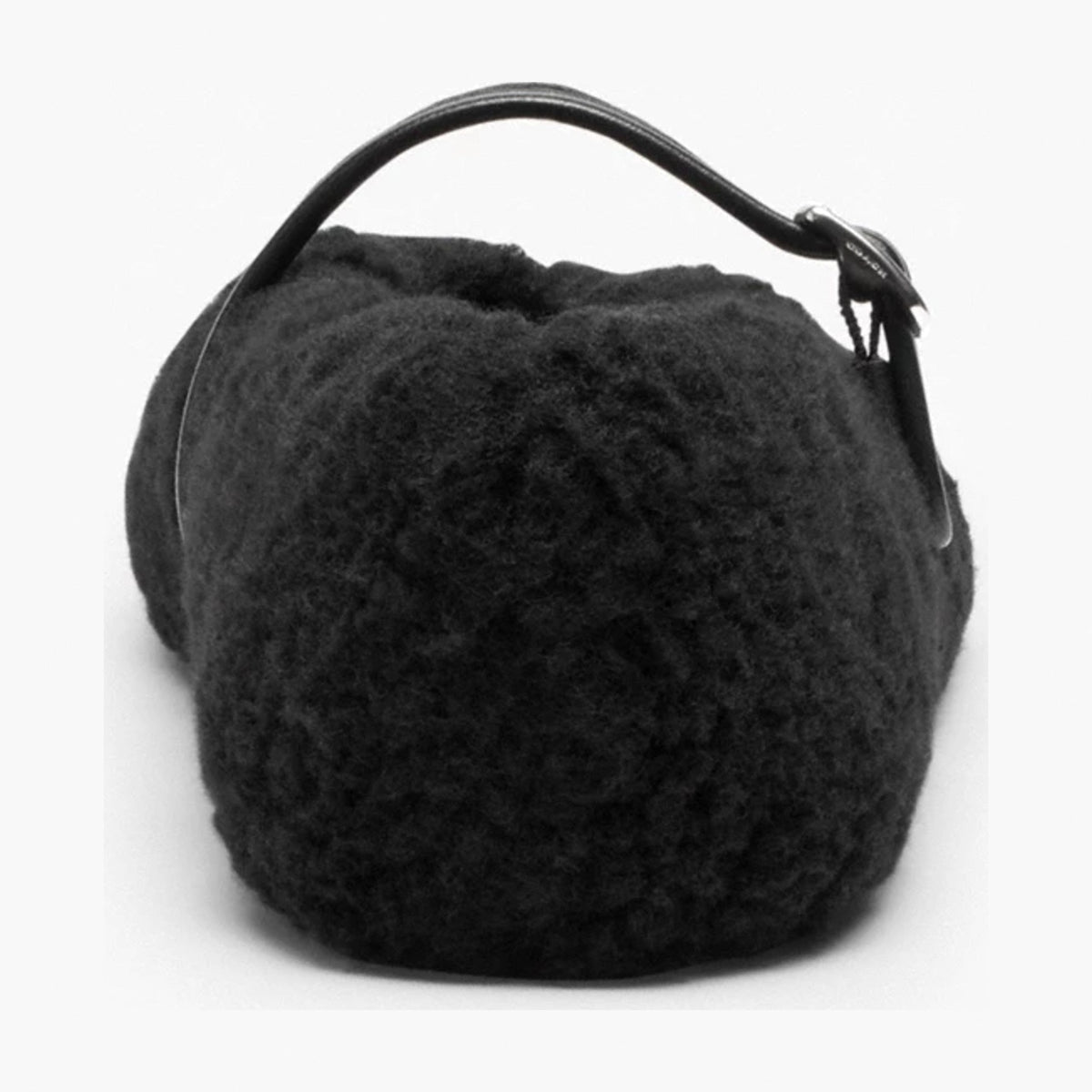 Coach Sculpted C Mary Jane In Shearling - Black