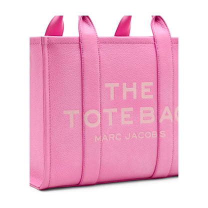 Marc Jacobs The Leather Medium Tote Bag - PETAL PINK