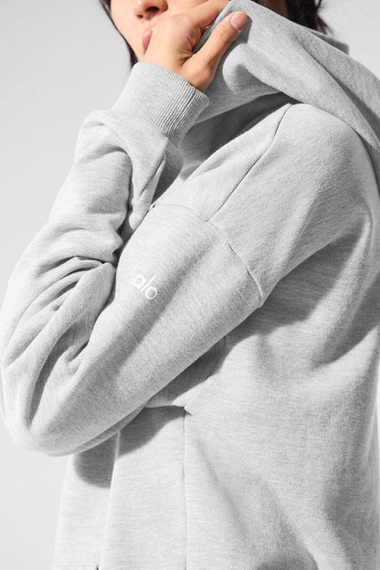 Alo Yoga Chill Hoodie - Athletic Heather Grey