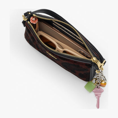 Coach Nolita 19 In Haircalf With Leopard Print - Gold/Dark Leopard