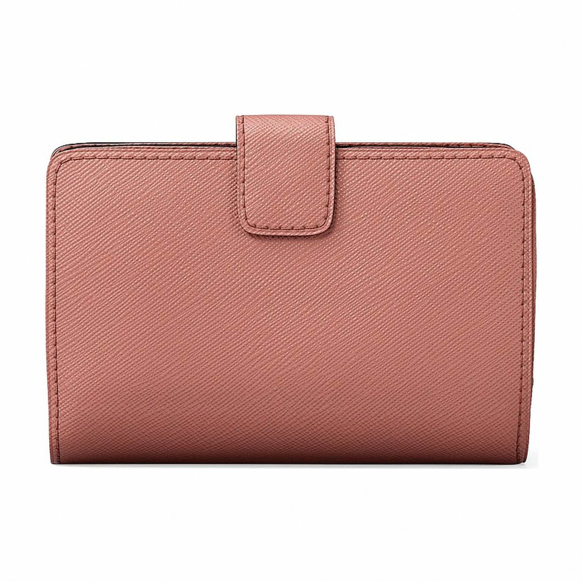 Michael Kors Medium Saffiano Leather Wallet - SUNSET ROSE