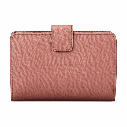 Michael Kors Medium Saffiano Leather Wallet - SUNSET ROSE
