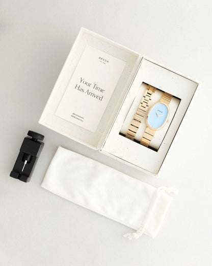 BREDA Jane (Time Choker) - Gold/Sky