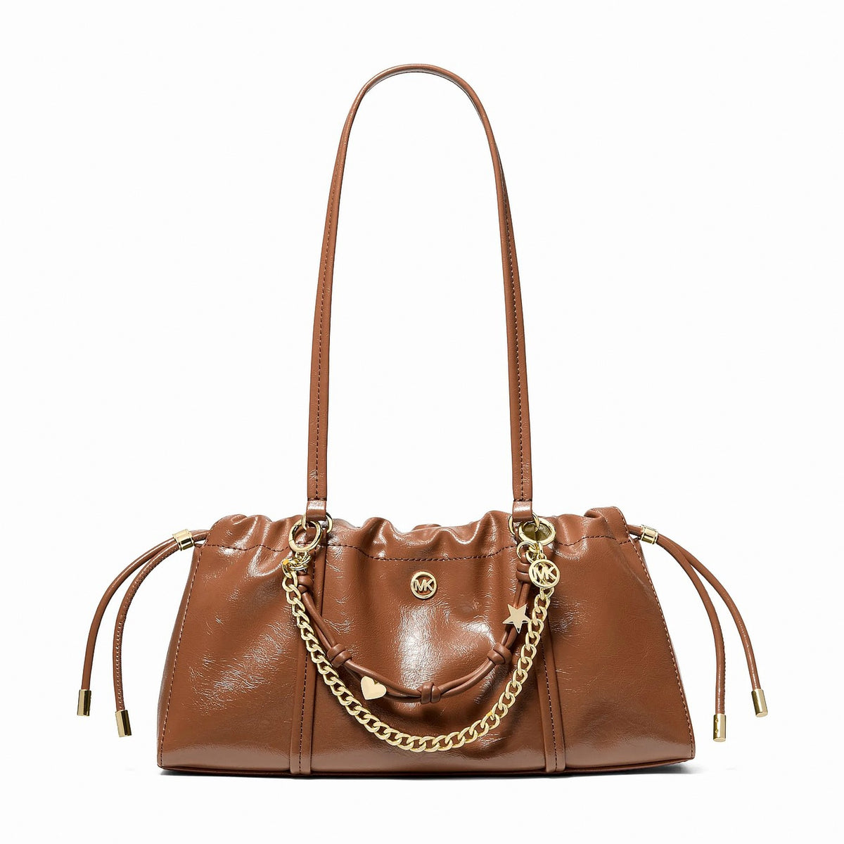 Michael Kors Matilda Small Cinched Shoulder Bag - LUGGAGE