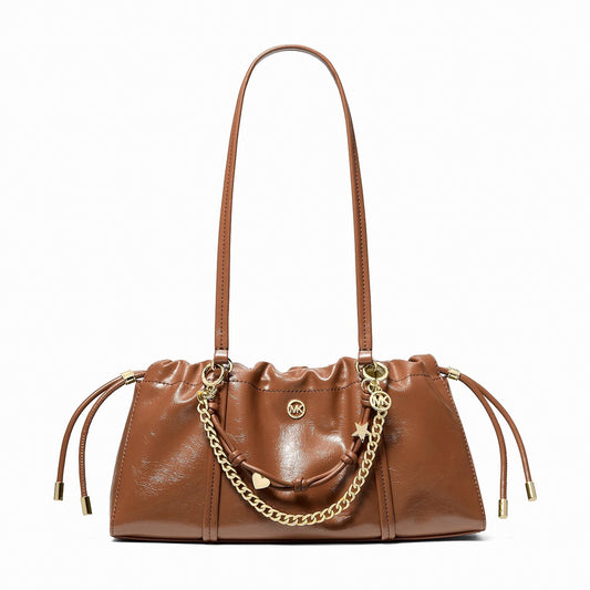 Michael Kors Matilda Small Cinched Shoulder Bag - LUGGAGE